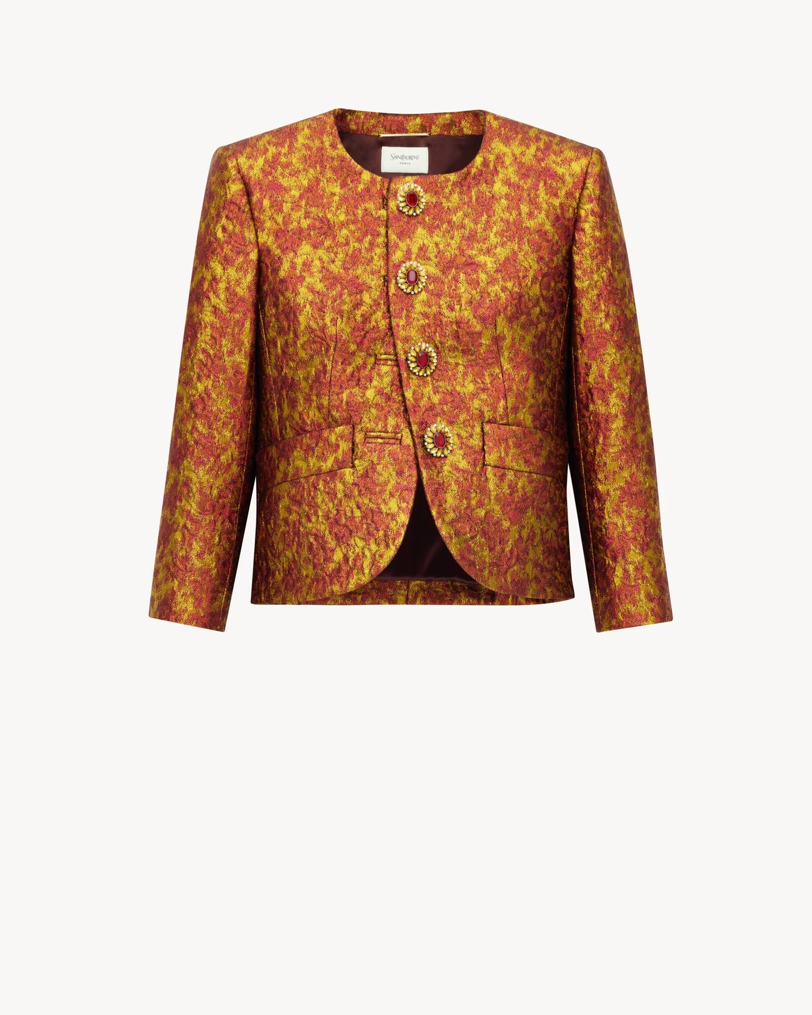 Jacket in brocade