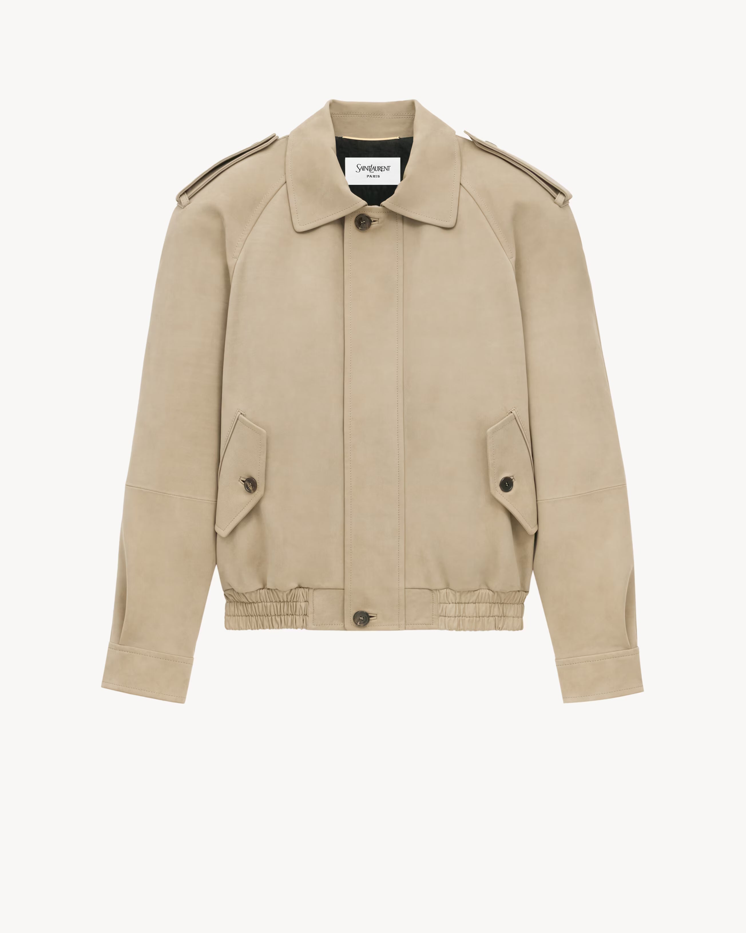 Bomber jacket in nubuck